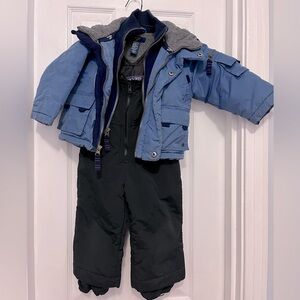 2T Snowsuit - Oshkosh Jacket and Rugged Bear overalls